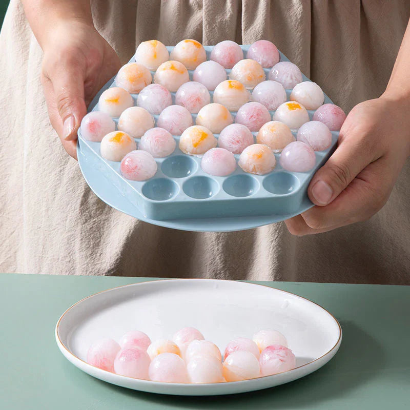 Molde para Cubitos de Hielo Sostenible y Creativo