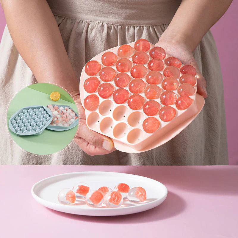 Molde para Cubitos de Hielo Sostenible y Creativo