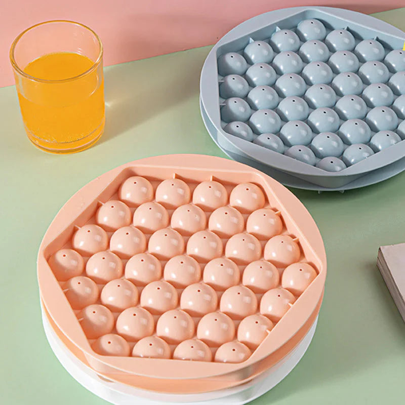 Molde para Cubitos de Hielo Sostenible y Creativo