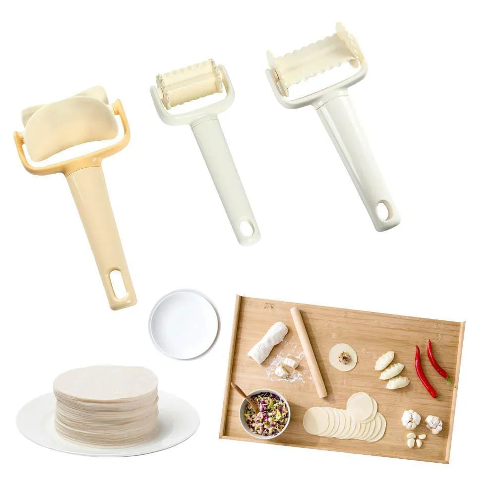 Juego de Cortapastas Creativos para Galletas y Decoraciones (3 Piezas)