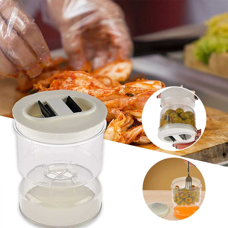 Práctico Tarro de Conservas con Colador