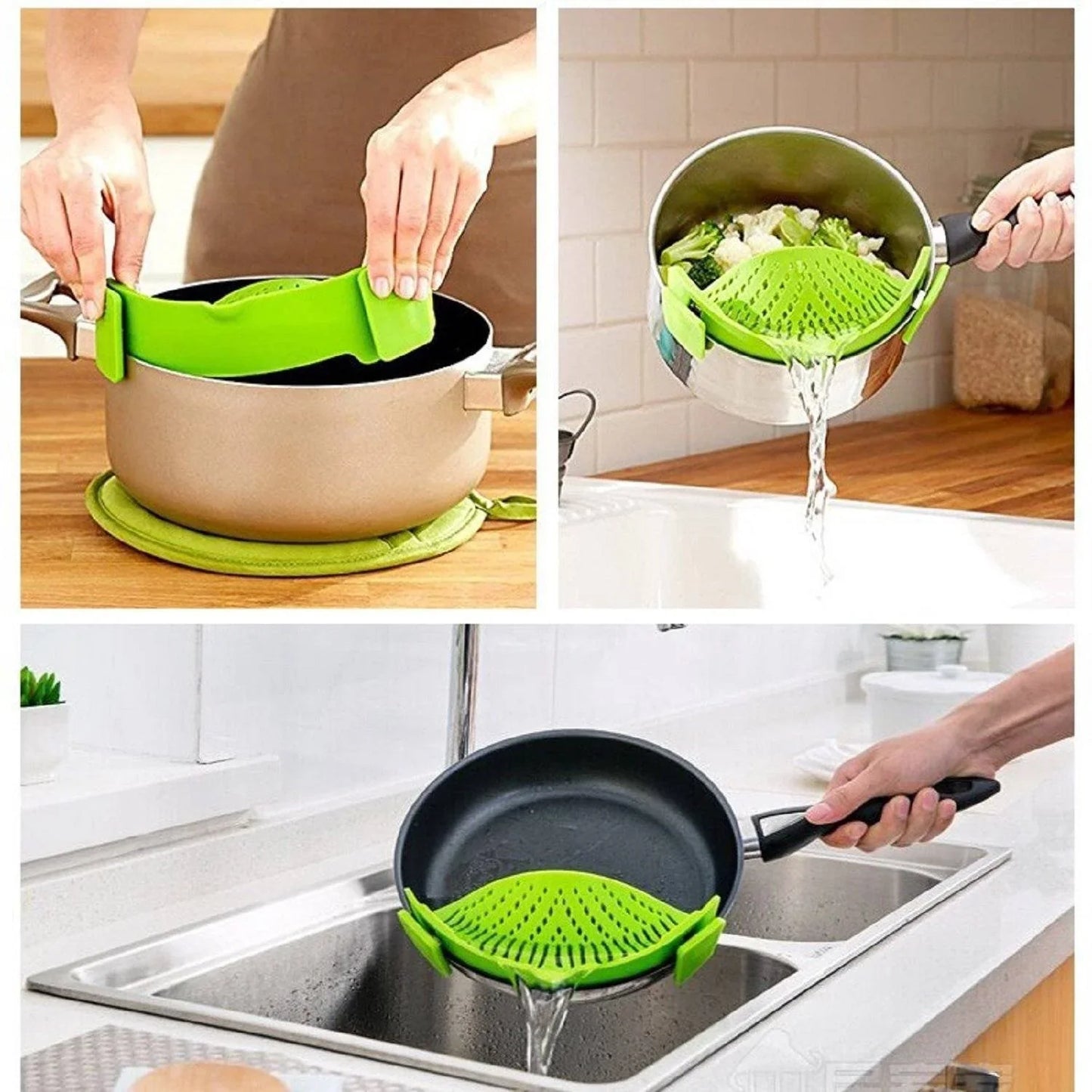 Colador Universal para Ollas y Sartenes