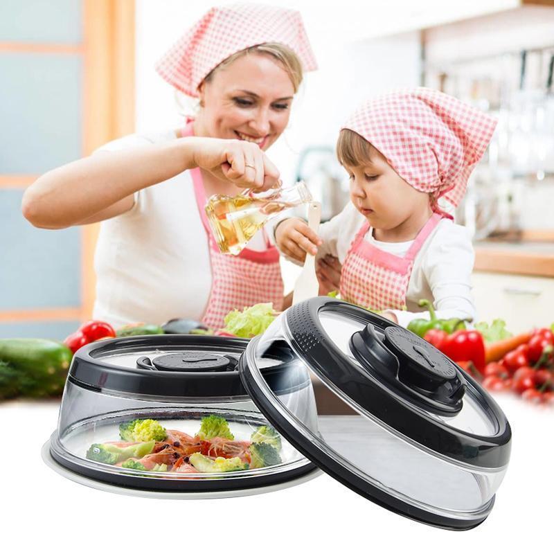 Tapa Hermética Al Vacío para el Almacenamiento de Alimentos