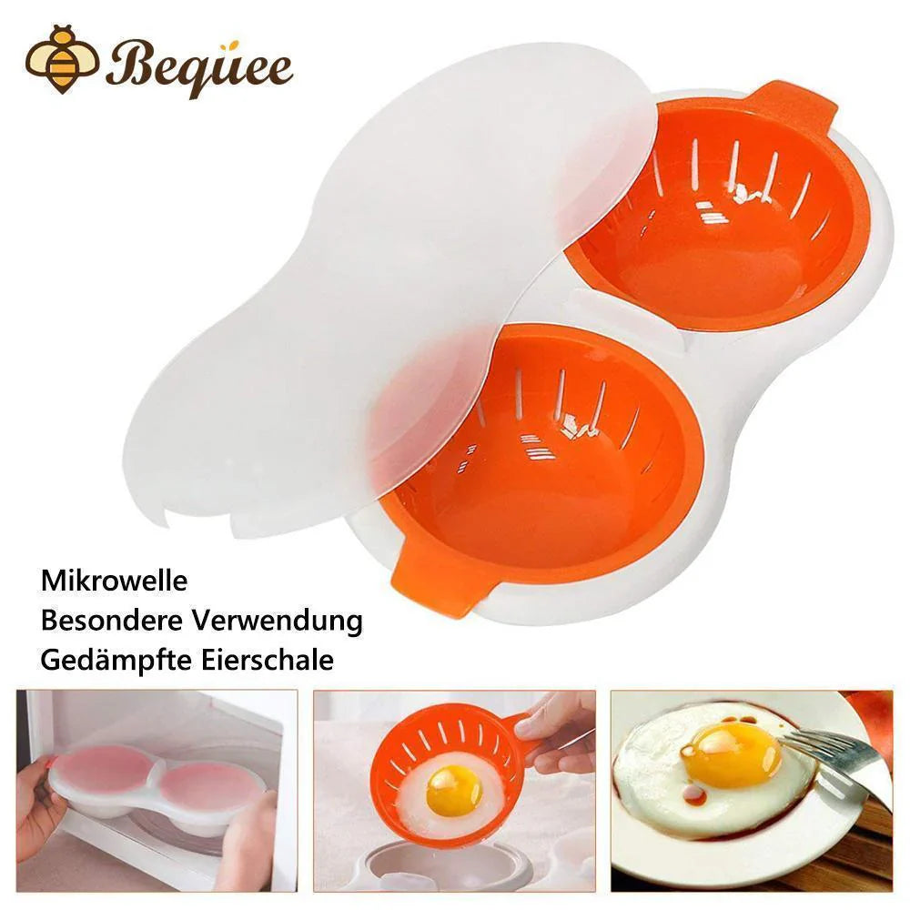 Rápido Cocedor de Huevos para el Microondas