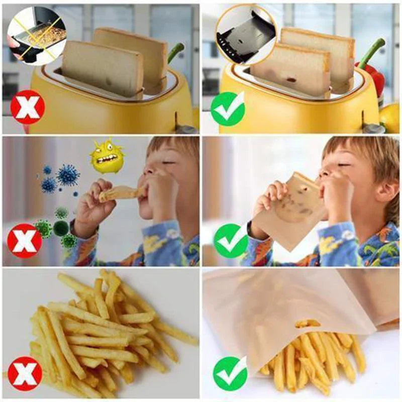 Bolsas Reutilizables para Tostadoras (4 Piezas)