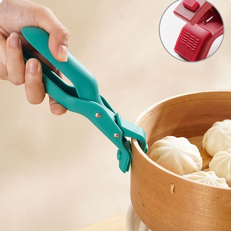 Pinza de Cocina Antideslizante para Ollas Calientes