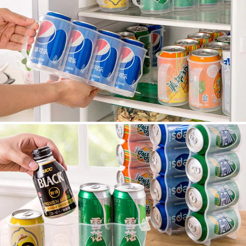 Caja Portabebidas Apilable para Frigoríficos