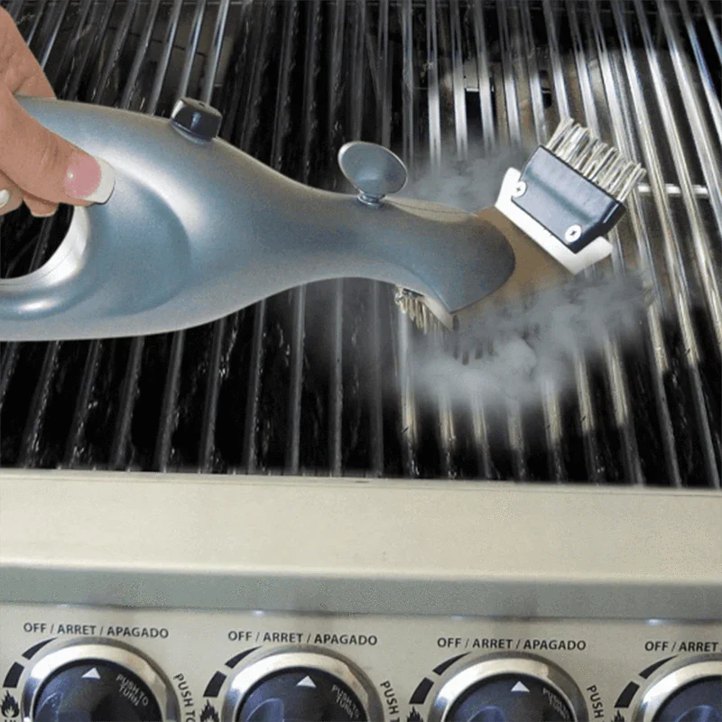 Cepillo de Barbacoa de Vapor para Limpiar la Barbacoa sin Esfuerzo