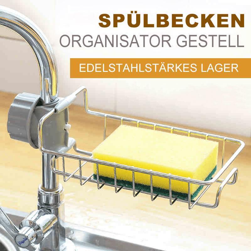 Estante de Fregadero Ajustable para Cocina y Baño