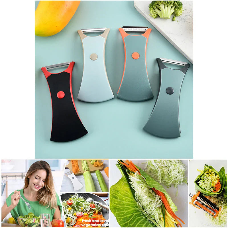 Juego de Palas con Cuatro Prácticos Utensilios de Cocina
