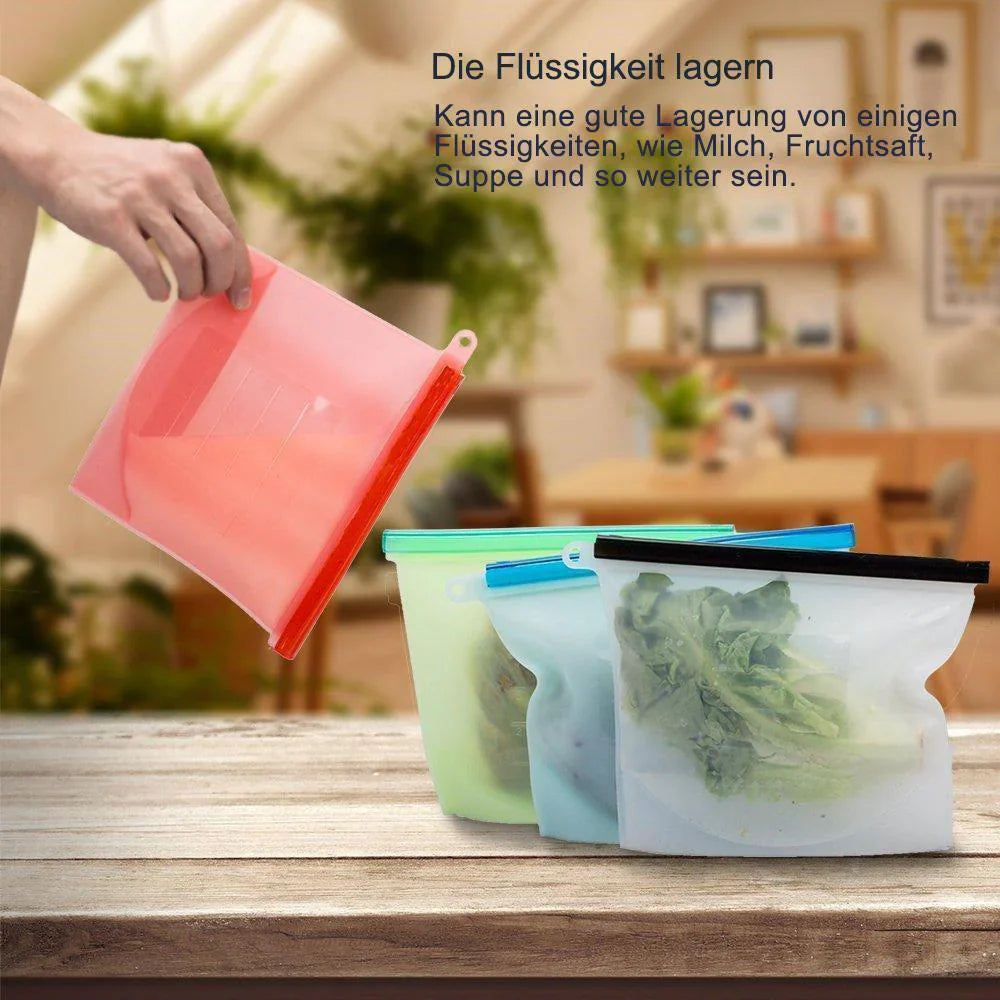 Bolsa de Almacenamiento Sostenible Hecha de Silicona