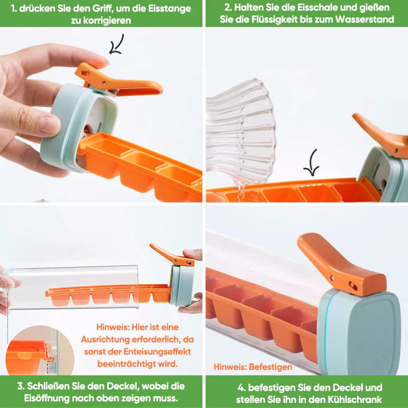 Molde para Cubitos de Hielo Prensados para Cubitos