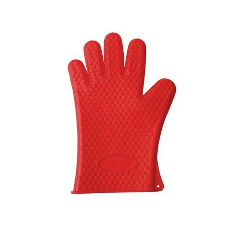 Guantes Antideslizantes para Horno y Barbacoa Resistentes Al Calor