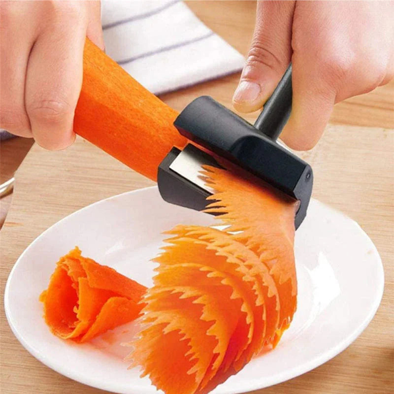 Rodillo de Corte Giratorio para Frutas y Verduras