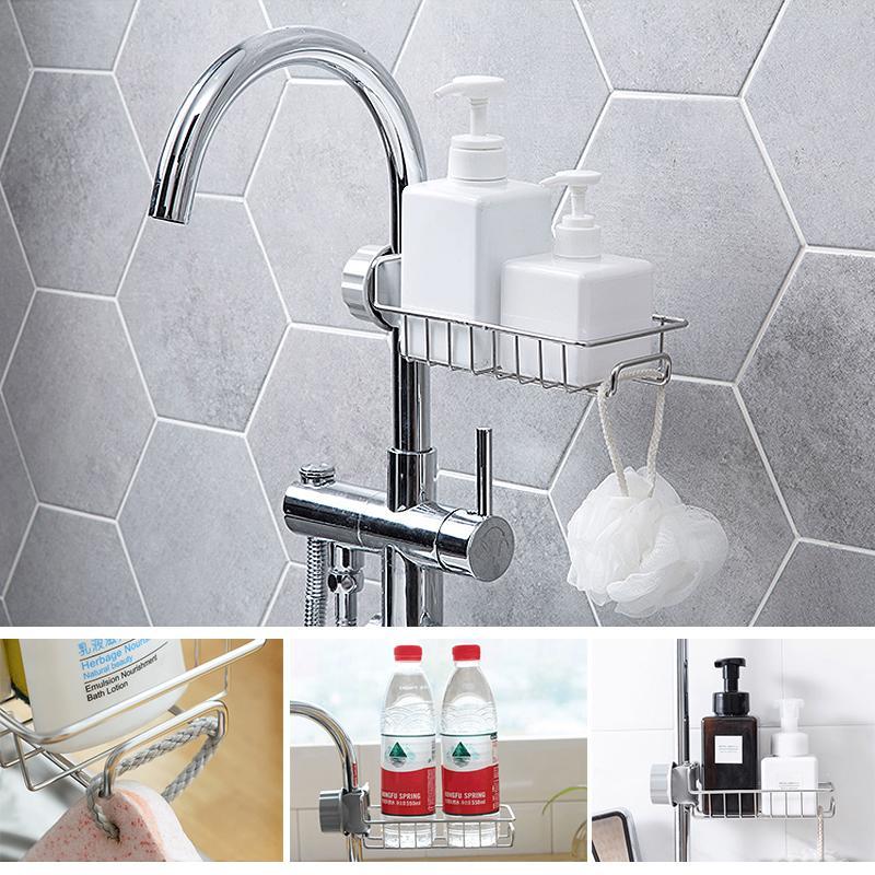 Estante de Fregadero Ajustable para Cocina y Baño
