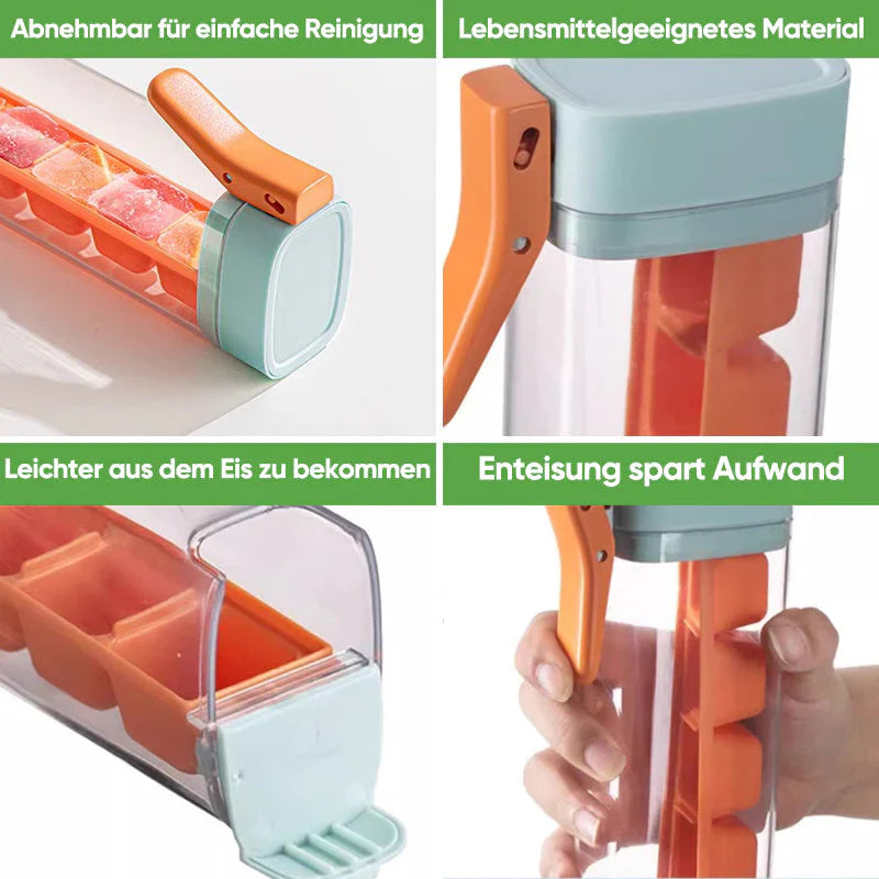 Molde para Cubitos de Hielo Prensados para Cubitos