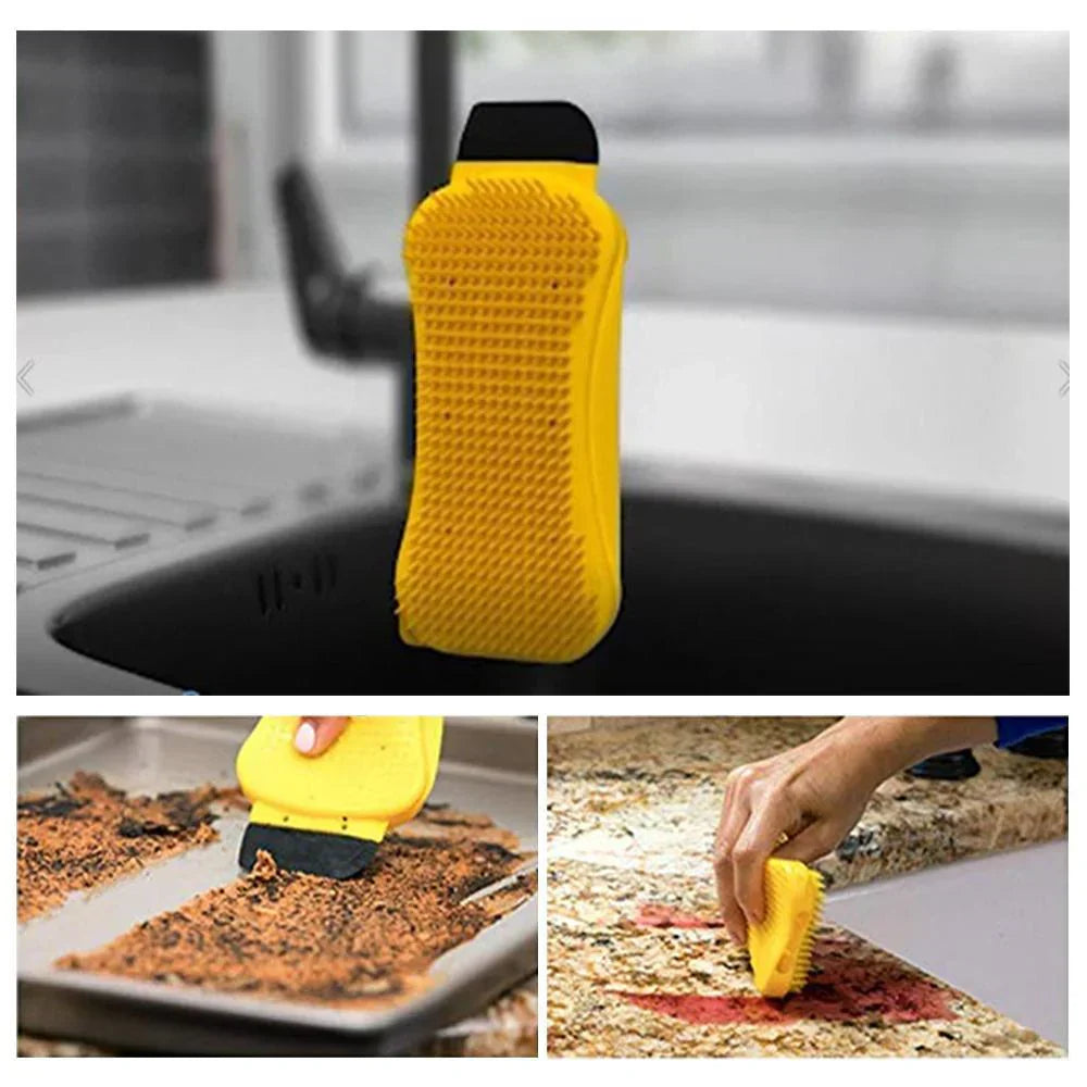 Cepillo de Limpieza de Silicona para Cualquier Superficie