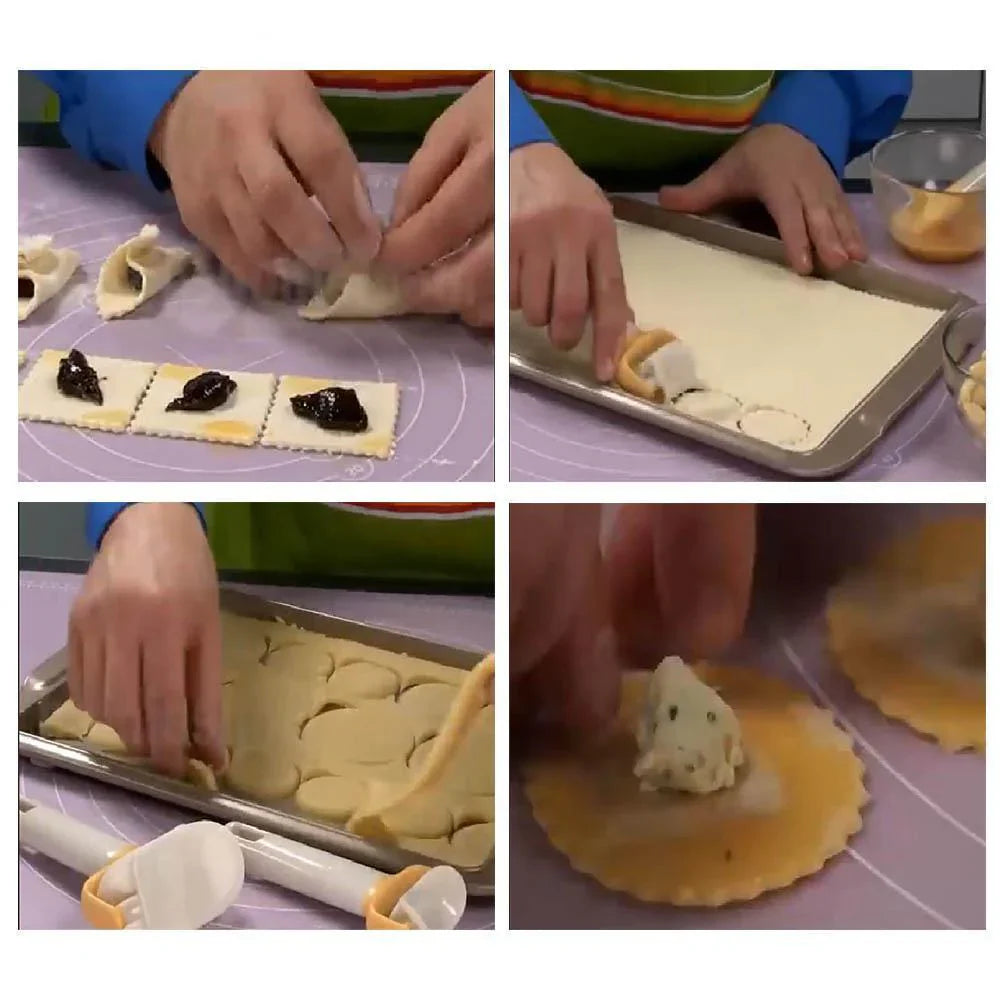 Juego de Cortapastas Creativos para Galletas y Decoraciones (3 Piezas)