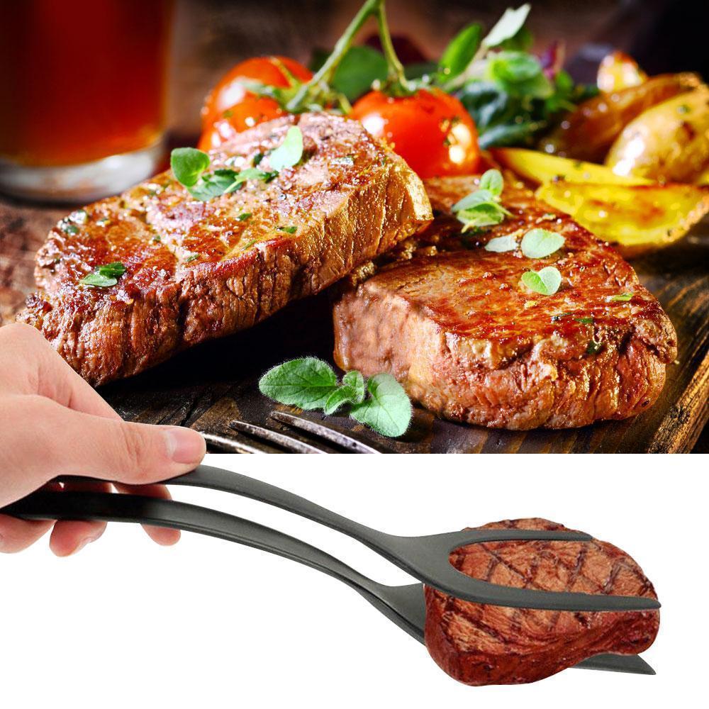 Pinzas de Cocina Multifuncionales con Función de Espátula