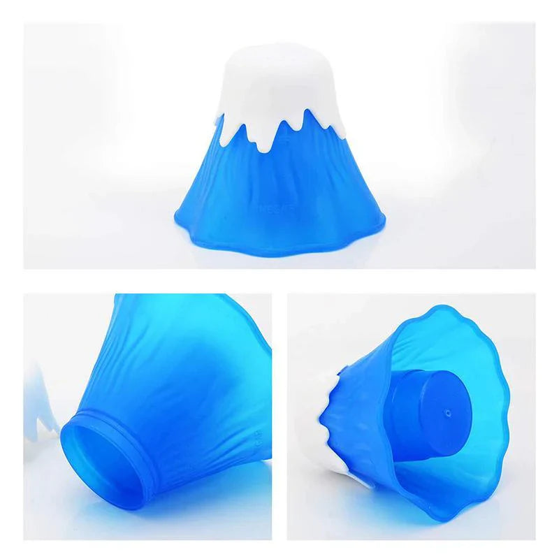 Limpiador de Microondas de Vapor con Aspecto de Volcán