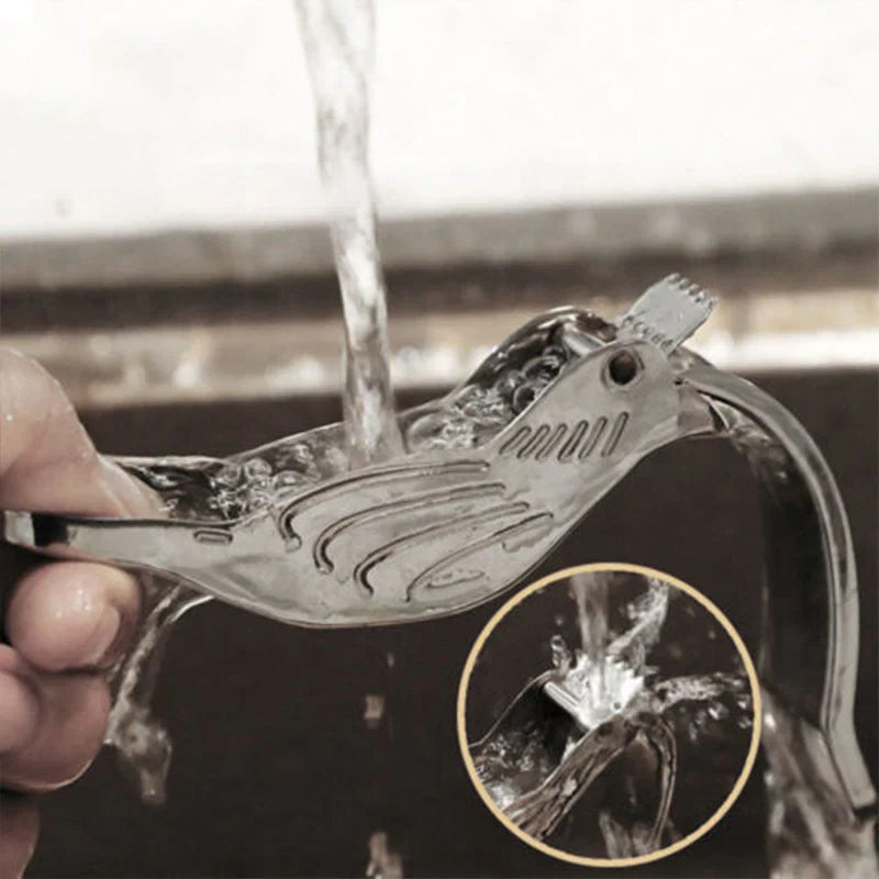 Exprimidor de Limones de Acero Inoxidable con un Diseño Creativo