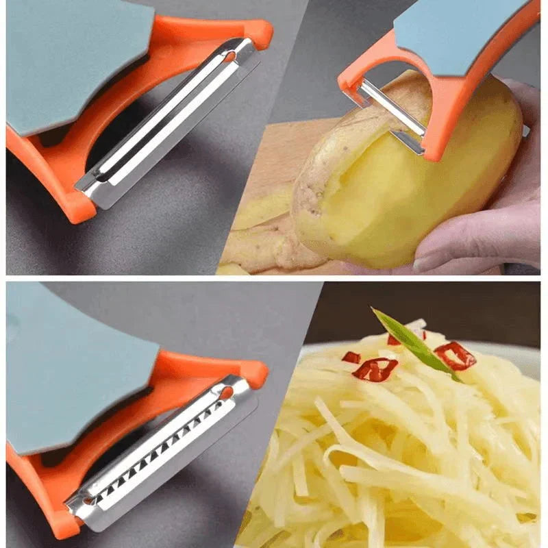 Juego de Palas con Cuatro Prácticos Utensilios de Cocina