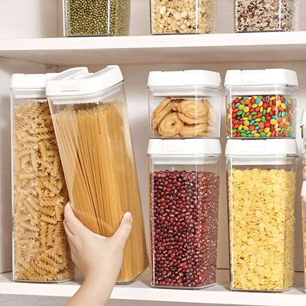Práctico Juego de Latas de Almacenamiento para la Cocina