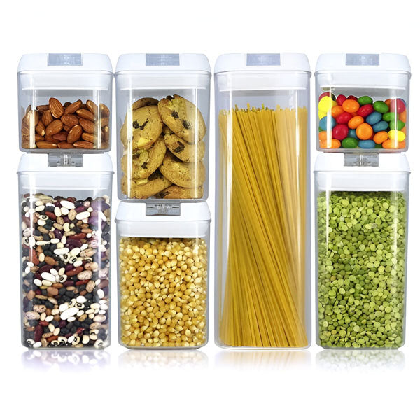 Práctico Juego de Latas de Almacenamiento para la Cocina