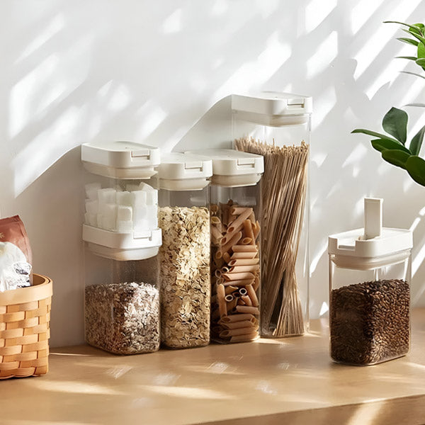 Práctico Juego de Latas de Almacenamiento para la Cocina