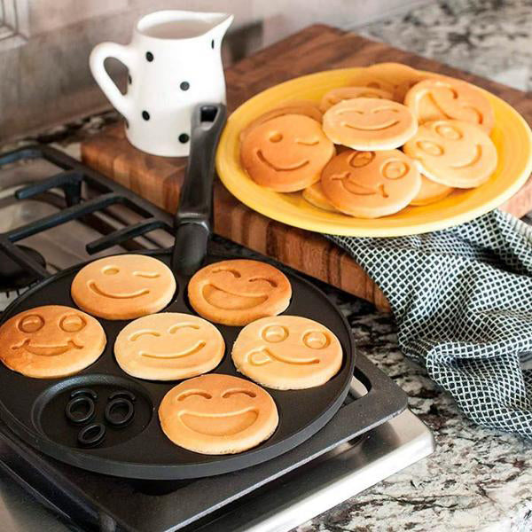 Sartén para Tortitas con Motivos de Smileys