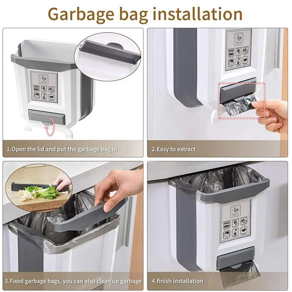 Cubo de Basura Plegable
