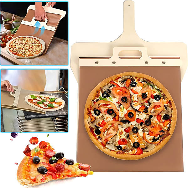 Pelador de Pizza Ligero y Resistente para Panaderos Profesionales y Aficionados