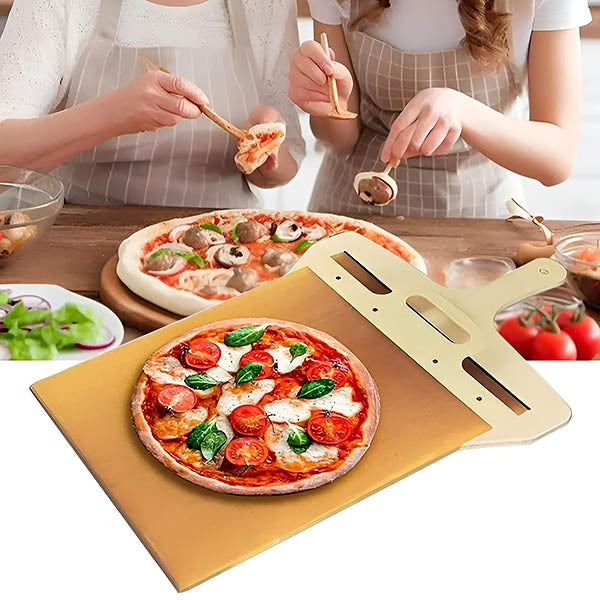 Pelador de Pizza Ligero y Resistente para Panaderos Profesionales y Aficionados