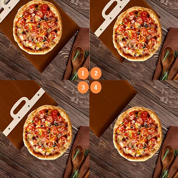 Pelador de Pizza Ligero y Resistente para Panaderos Profesionales y Aficionados
