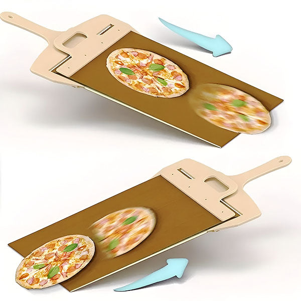Pelador de Pizza Ligero y Resistente para Panaderos Profesionales y Aficionados
