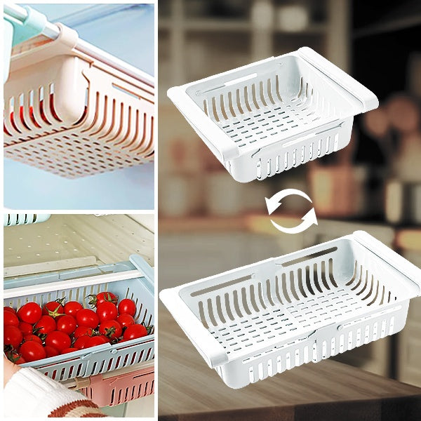 Cestas Ajustables para Frigoríficos (4 Piezas)