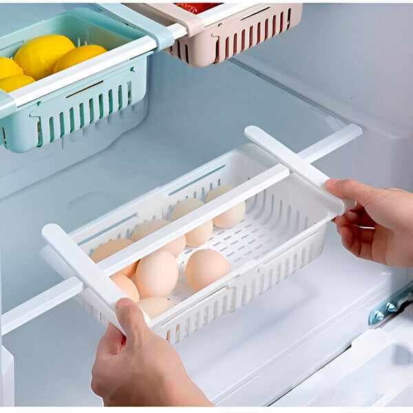 Cestas Ajustables para Frigoríficos (4 Piezas)