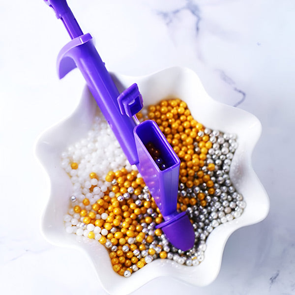 Aplicador de Perlas de Azúcar 2 en 1 y Porta Fondant