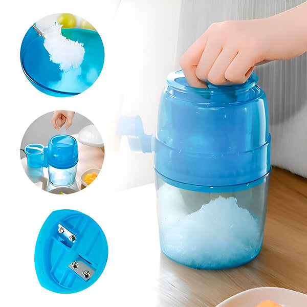 Picadora de Hielo Compacta para Bar y Cocina