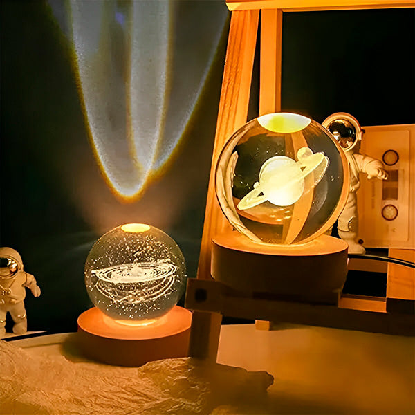 Esfera Led Astronómica con Efecto 3d