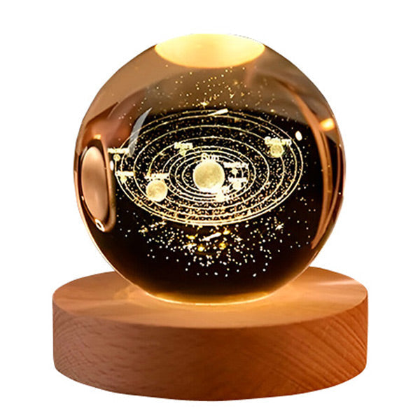 Esfera Led Astronómica con Efecto 3d