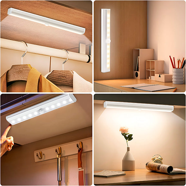 Luz Nocturna Led Inalámbrica con Sensor de Movimiento
