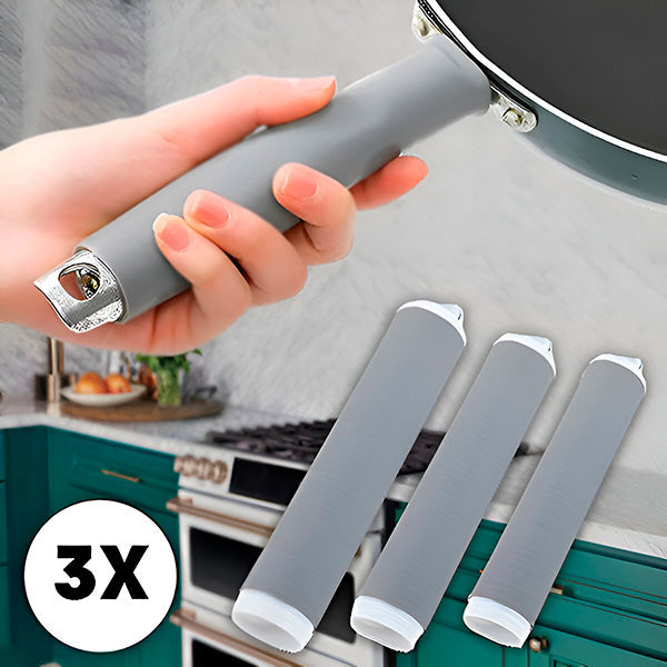 Agarraderas Protectoras de Cocina para Asas de Ollas (3 Piezas)
