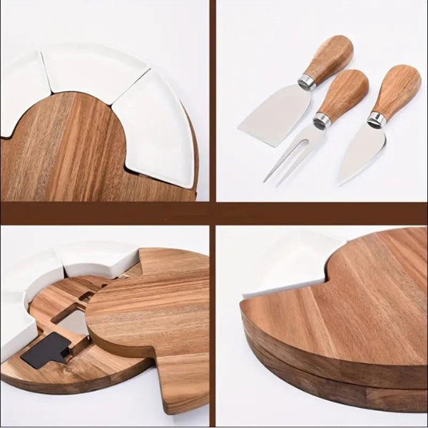 Plato de Quesos Gourmet con Accesorios