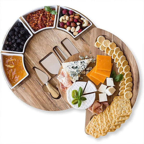 Plato de Quesos Gourmet con Accesorios
