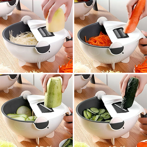 Picadora de Verduras 9 en 1 con Tamiz