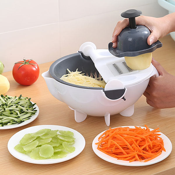 Picadora de Verduras 9 en 1 con Tamiz