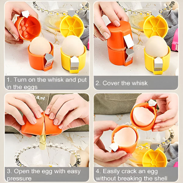 Cortador de Huevos para una Apertura Perfecta