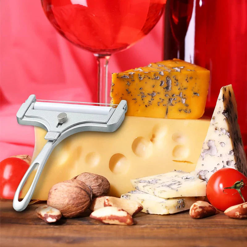 Precisa Cortadora de Queso con Cuchilla de Acero Inoxidable