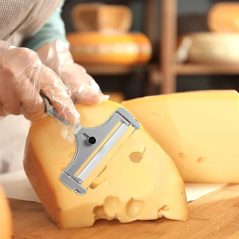Precisa Cortadora de Queso con Cuchilla de Acero Inoxidable